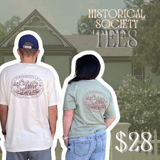 Natural History Matters Farmersville Historical Society T-shirt