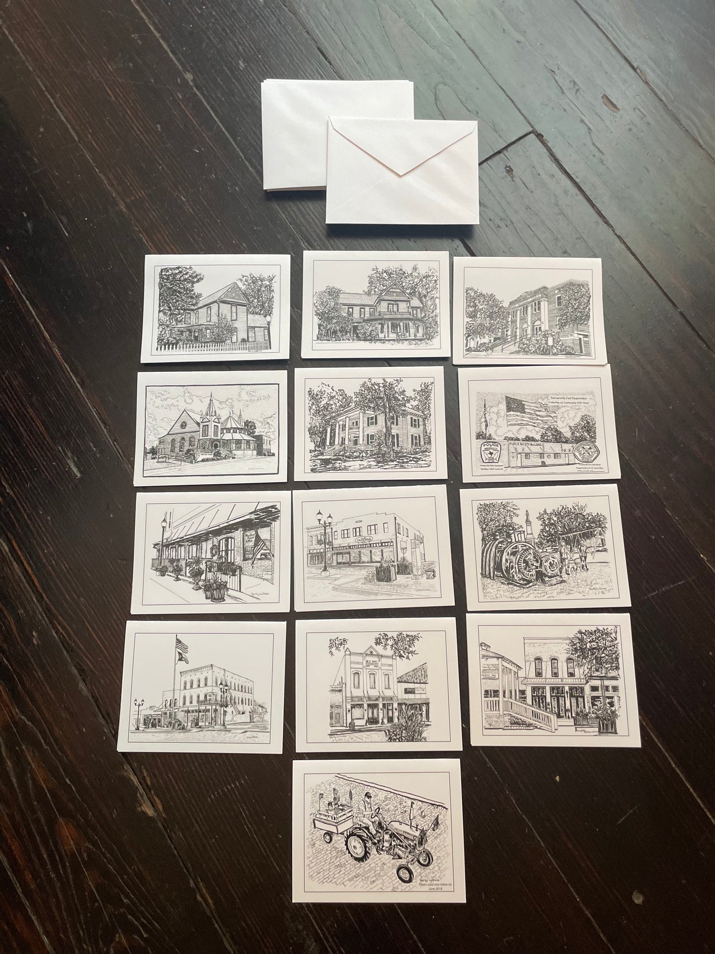 Set of 13 Note Cards