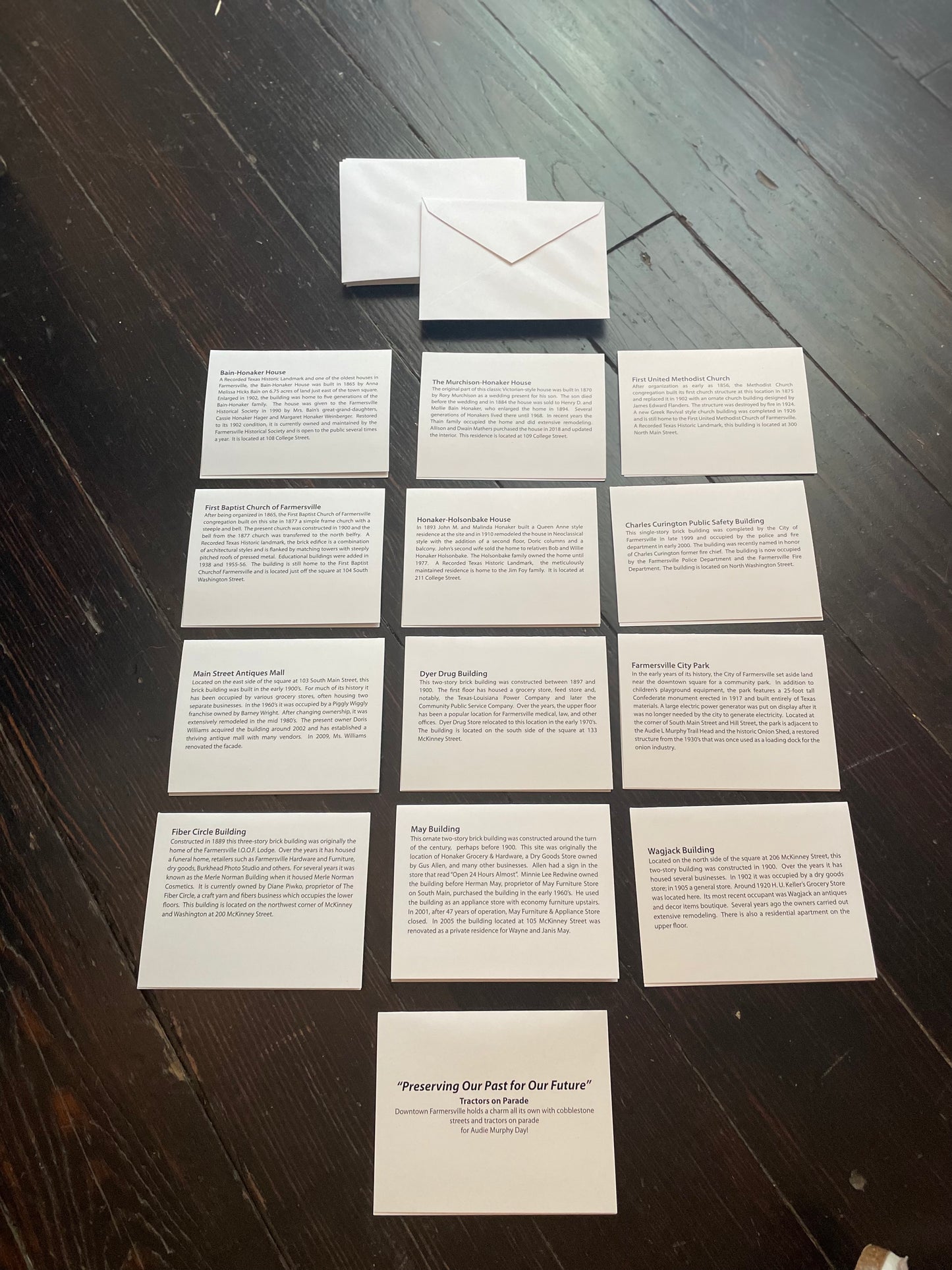 Set of 13 Note Cards