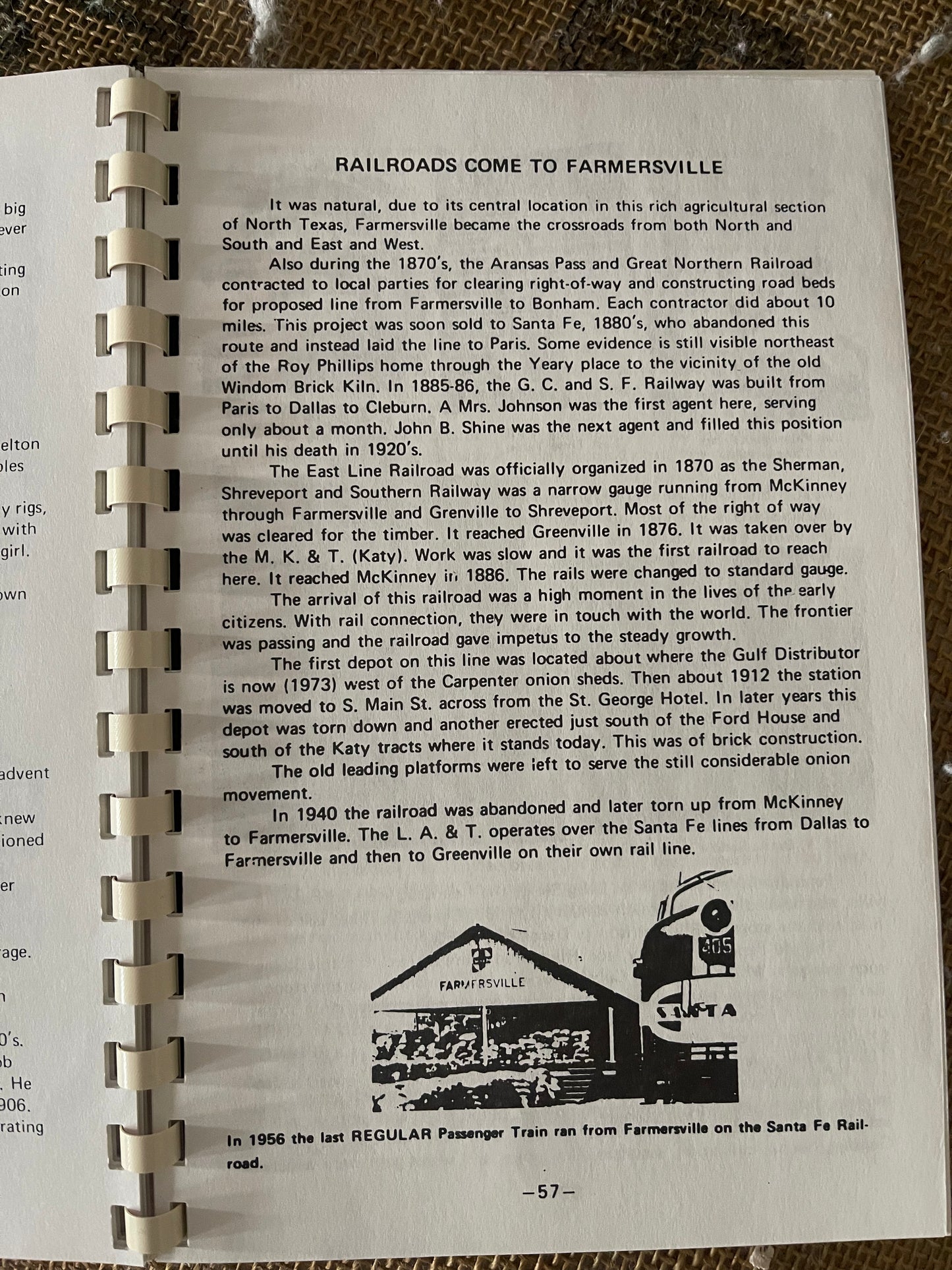 A History of Farmersville, Texas