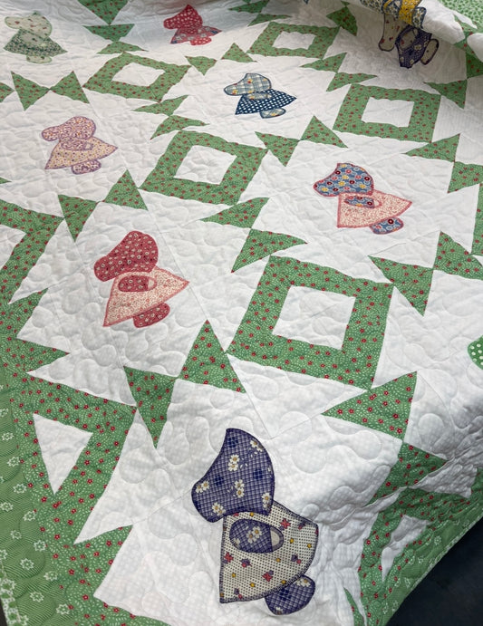Annual Quilt Raffle Sunbonnet Sue