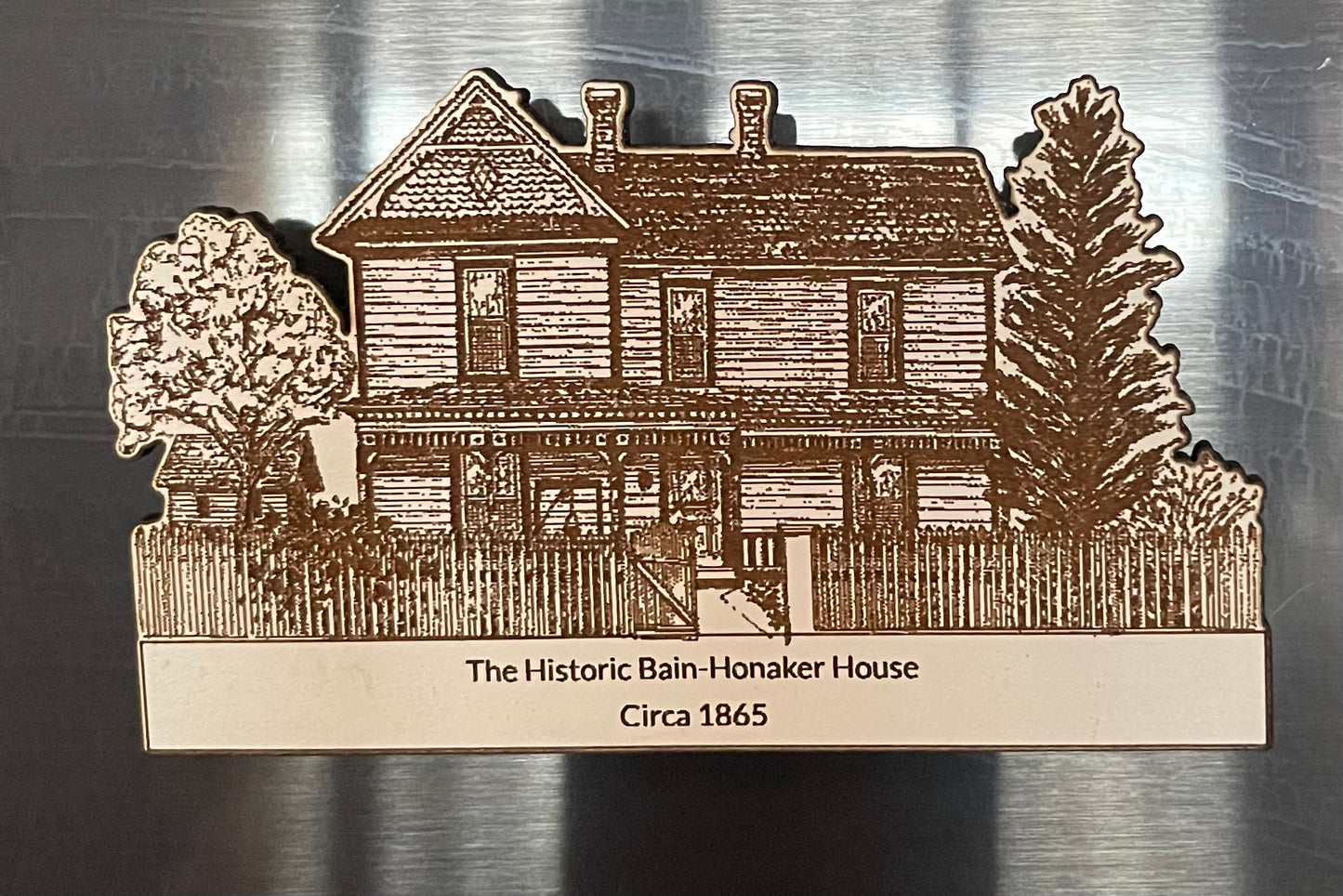 The Historic Bain-Honaker House Magnet