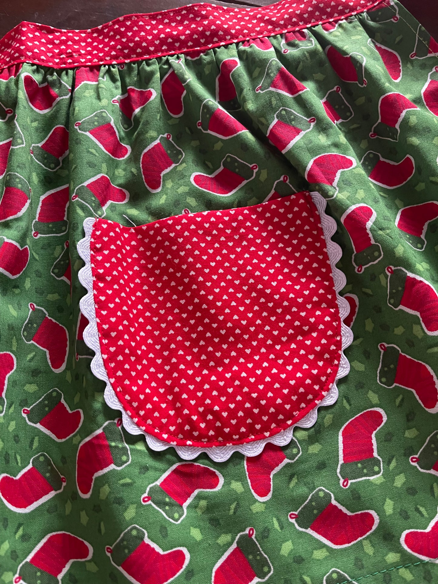 Christmas Aprons Set of 3 One Adult Size and 2 Child Sizes