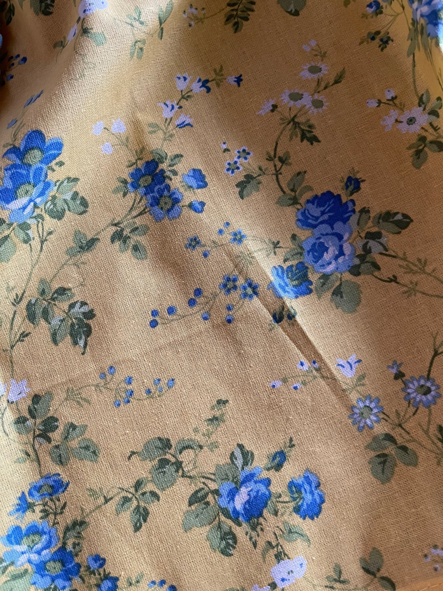 Vintage Replica Fabric Apron Set of 2 One Adult Size and One Child Size