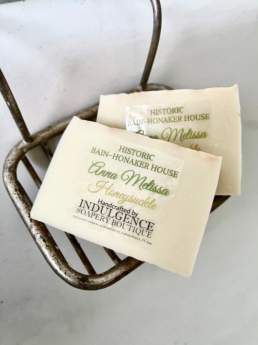 Anna-Melissa Soap Bar in Honeysuckle Scent