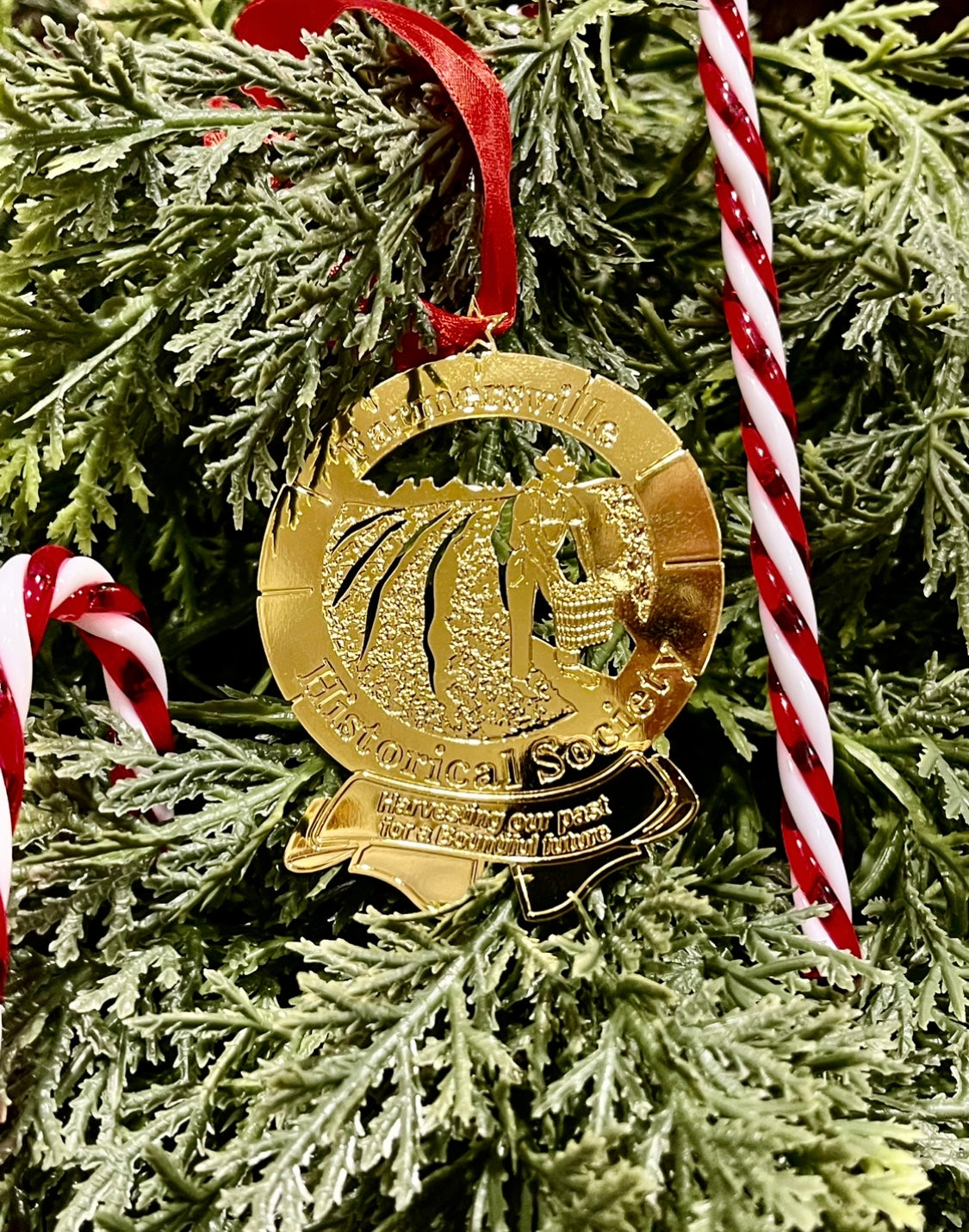 The 2024 Farmersville Historical Society Holiday Ornament