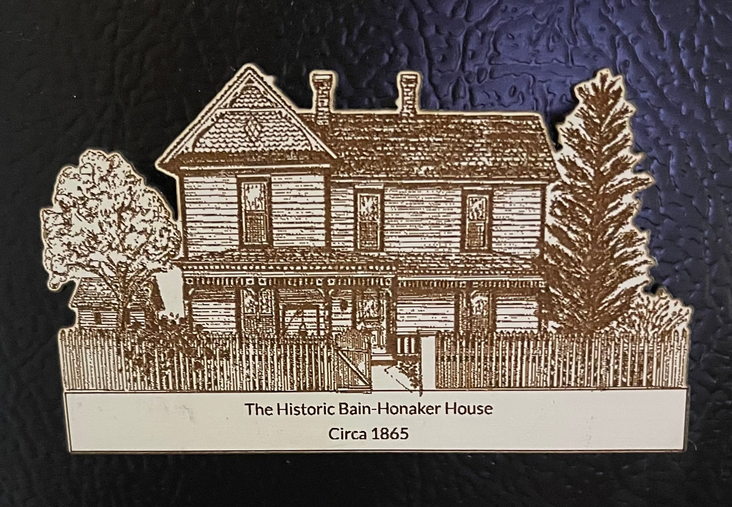 The Historic Bain-Honaker House Magnet