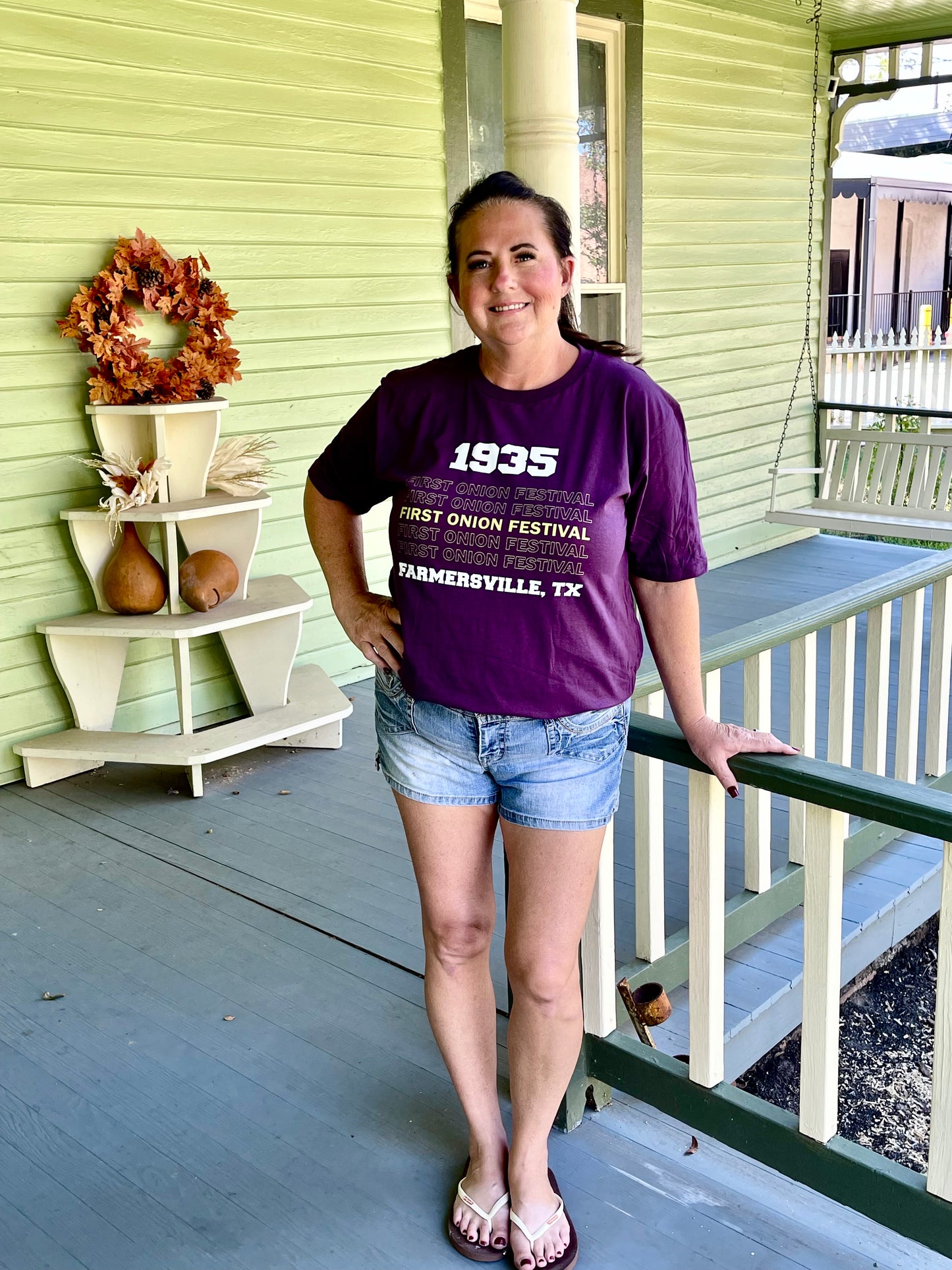 1935 First Onion Festival Farmersville, Tx T-shirt