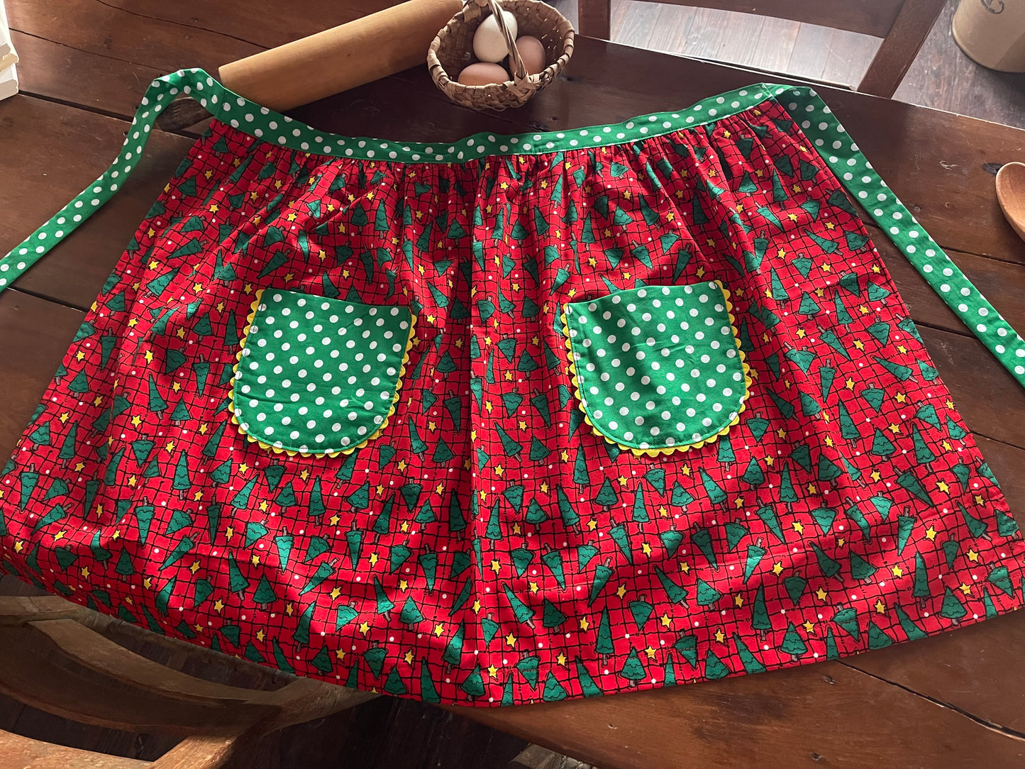 Christmas Aprons Set of 2 One Adult One Child