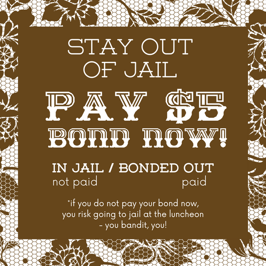 Pay your bond and stay out of jail!