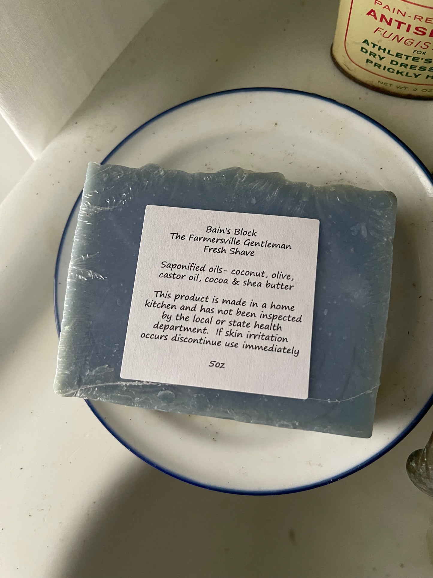 Bain’s Block-The Farmersville Gentleman Soap Bar in Clean Scent Large Size