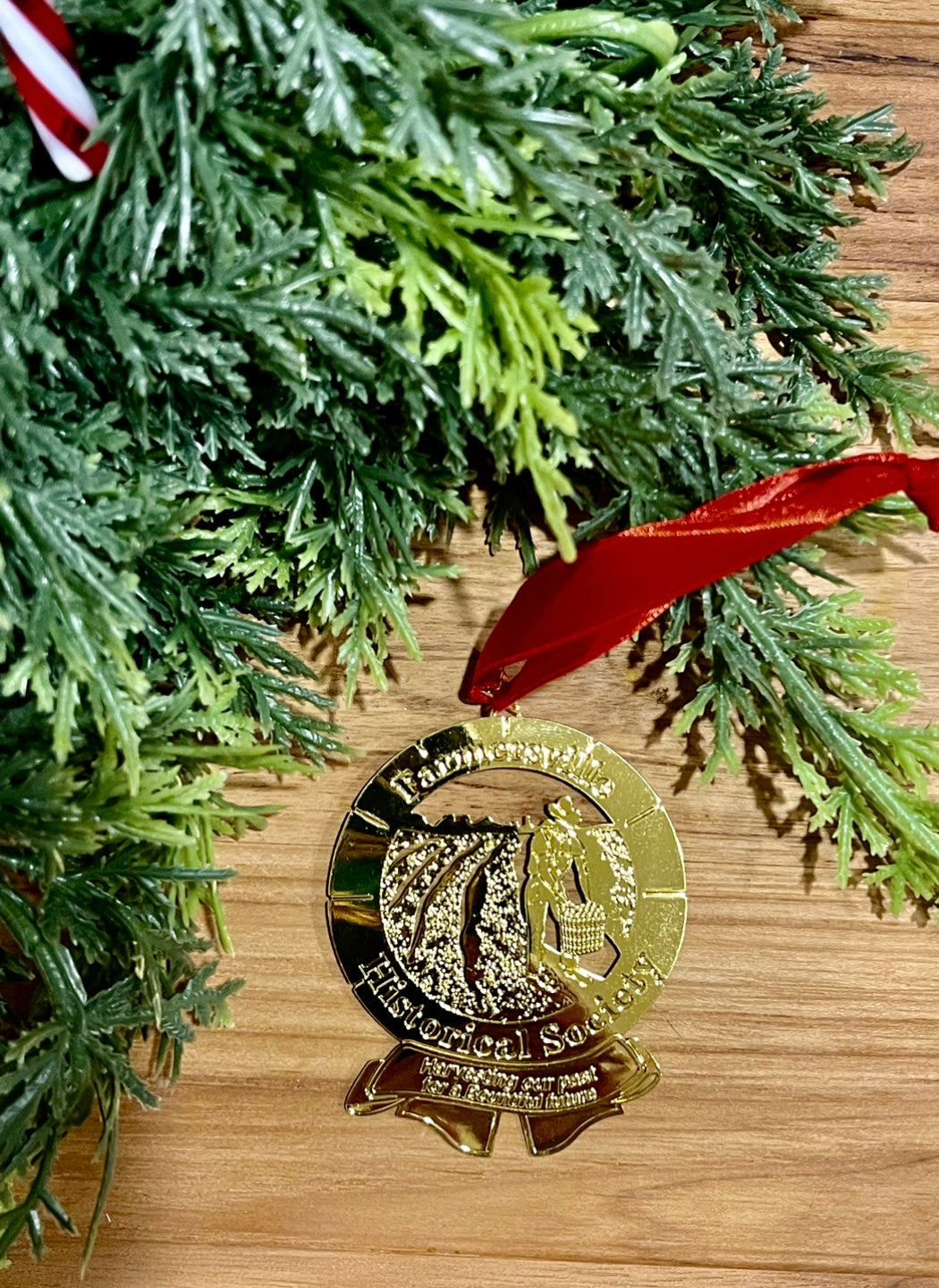 The 2024 Farmersville Historical Society Holiday Ornament