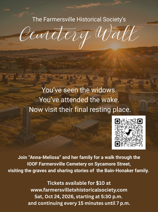 Cemetery Walk Event Ticket