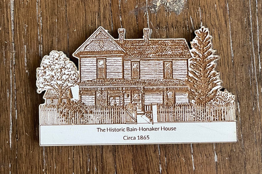 The Historic Bain-Honaker House Magnet