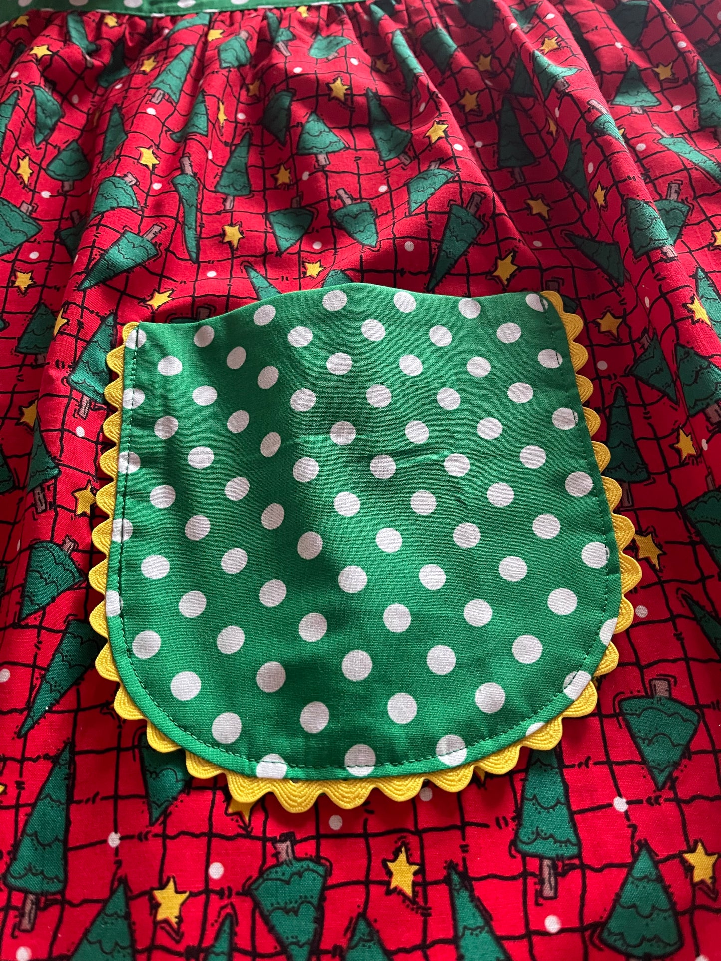 Christmas Aprons Set of 2 One Adult One Child