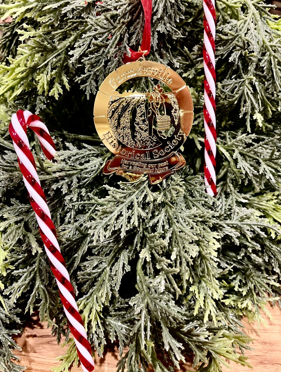 The 2024 Farmersville Historical Society Holiday Ornament