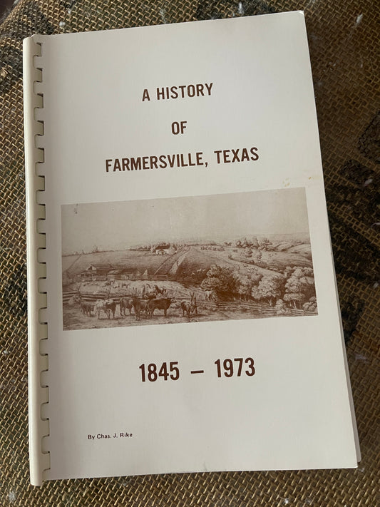 A History of Farmersville, Texas